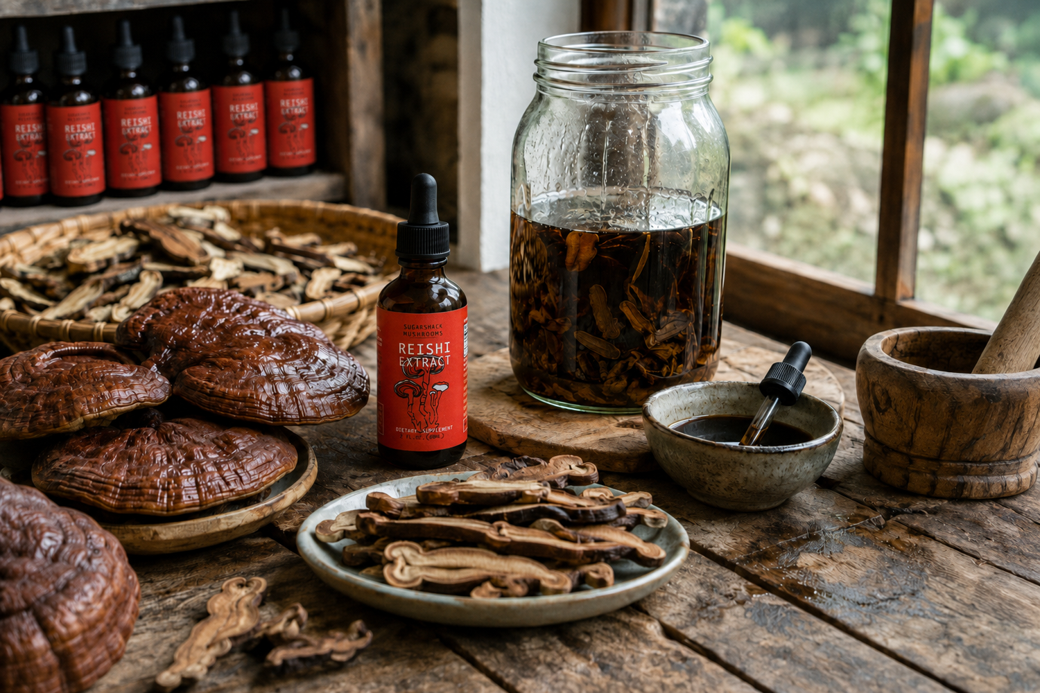 All About Reishi Mushroom Tincture