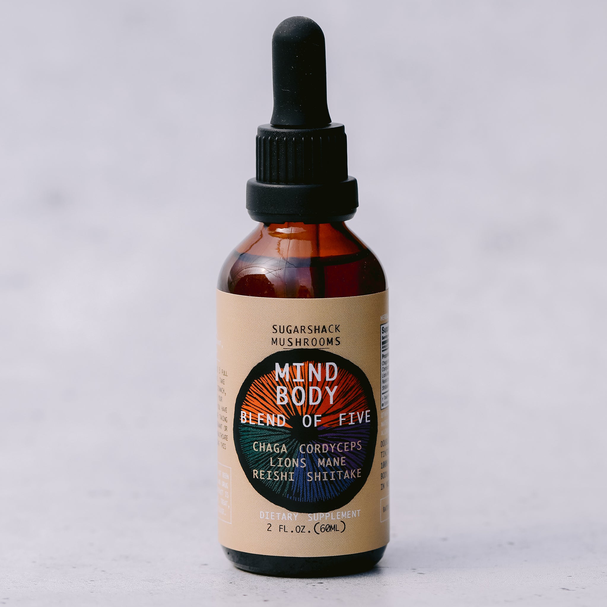 Mind and Body Blend Mushroom Tincture