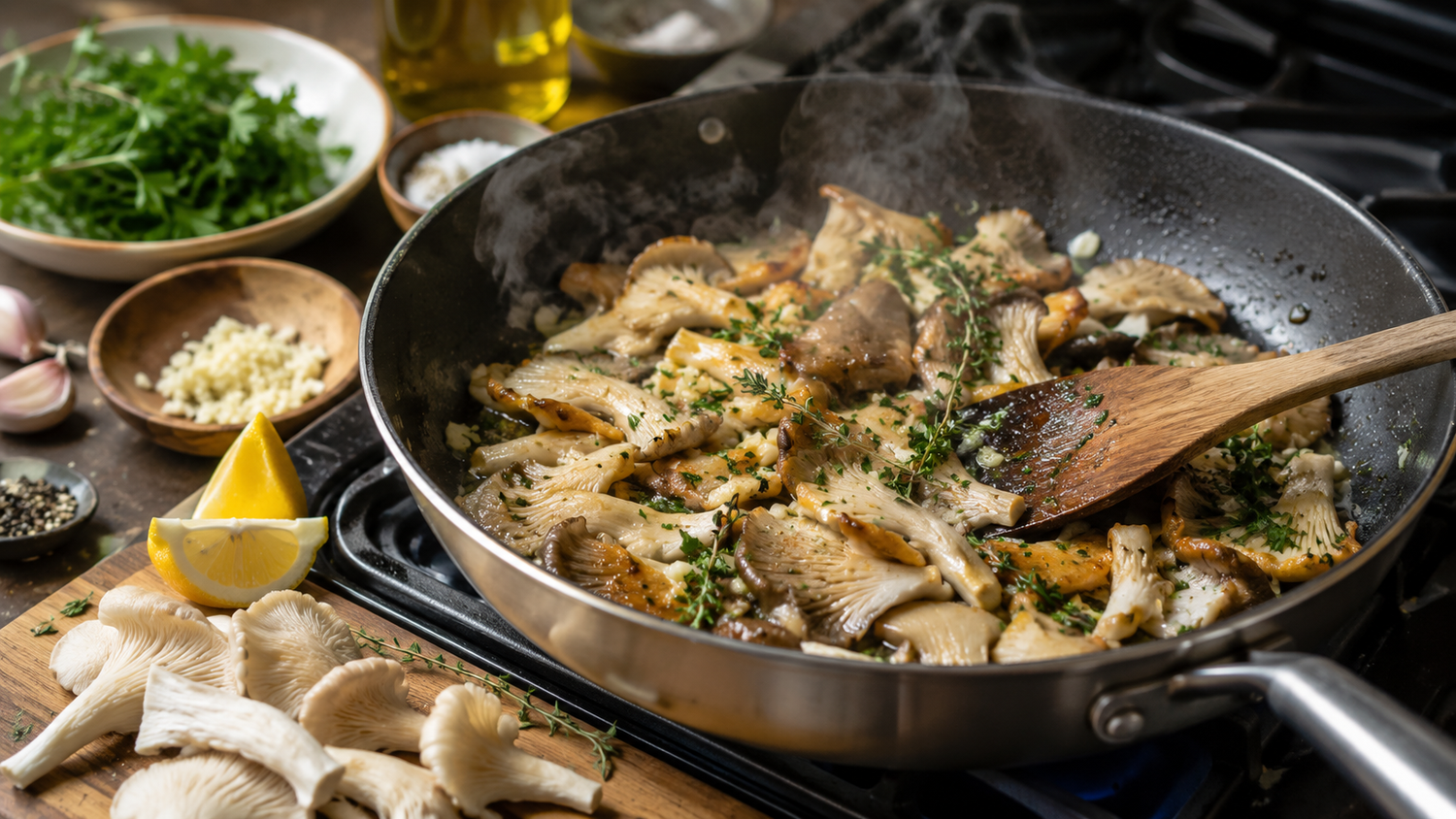 How To Cook: Oyster Mushrooms
