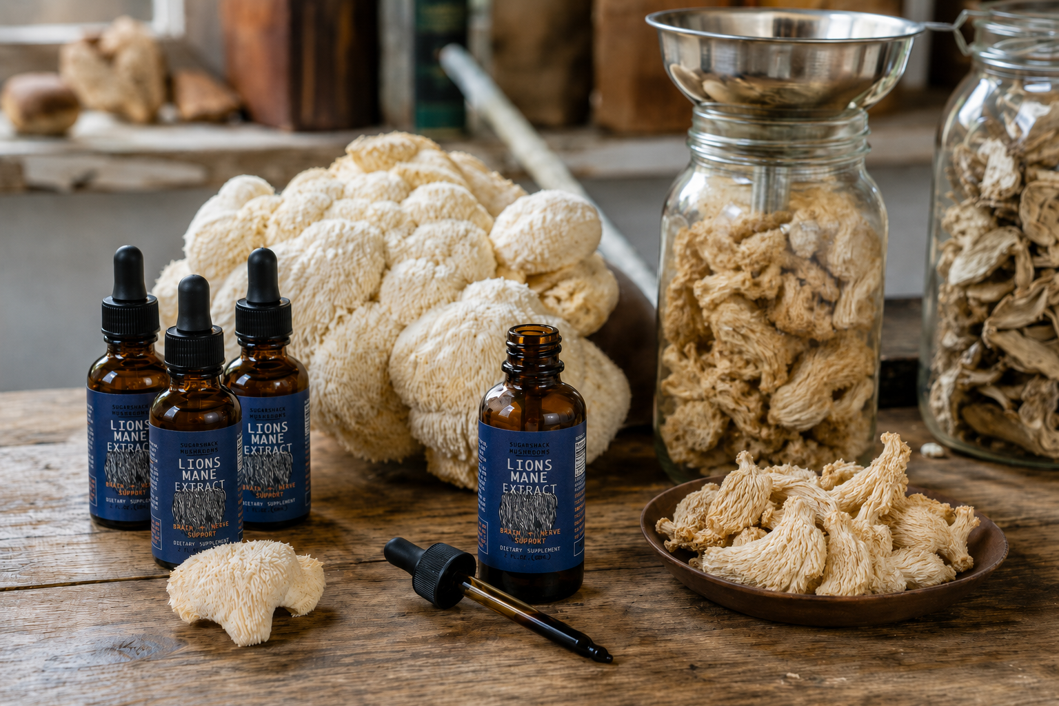 All About Lion’s Mane Mushroom Tincture