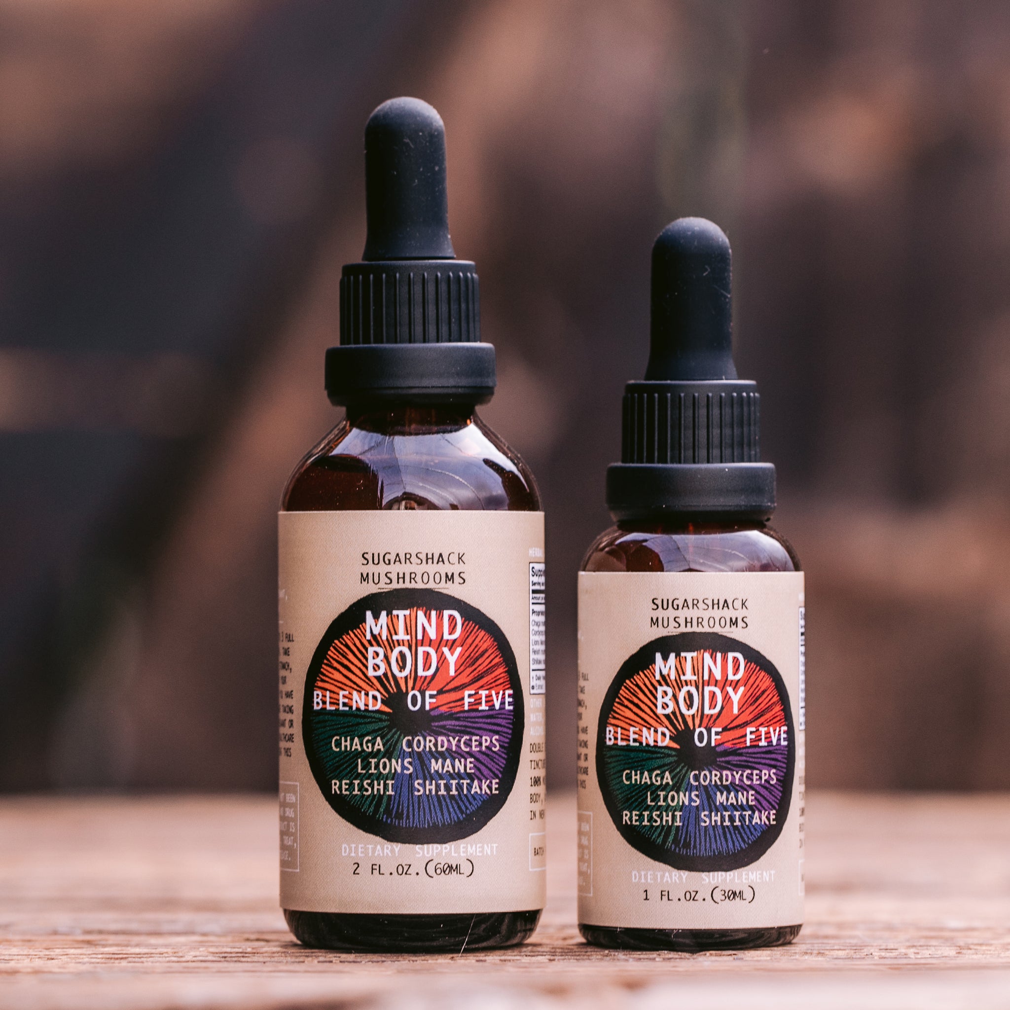 Mind and Body Blend Mushroom Tincture