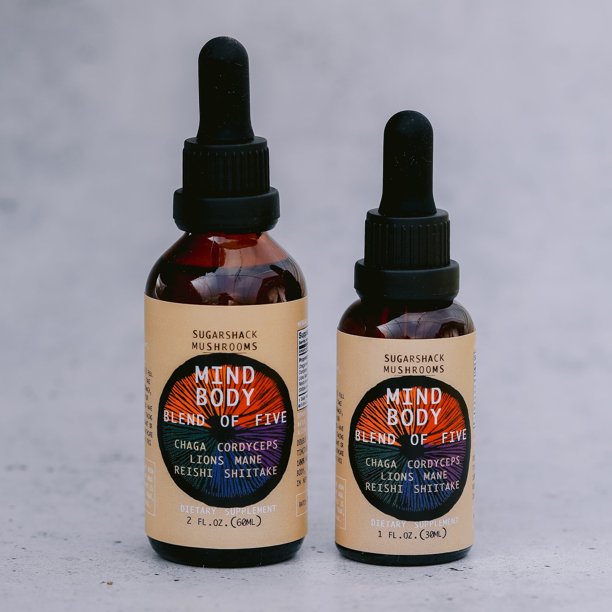 Mind and Body Blend Mushroom Tincture