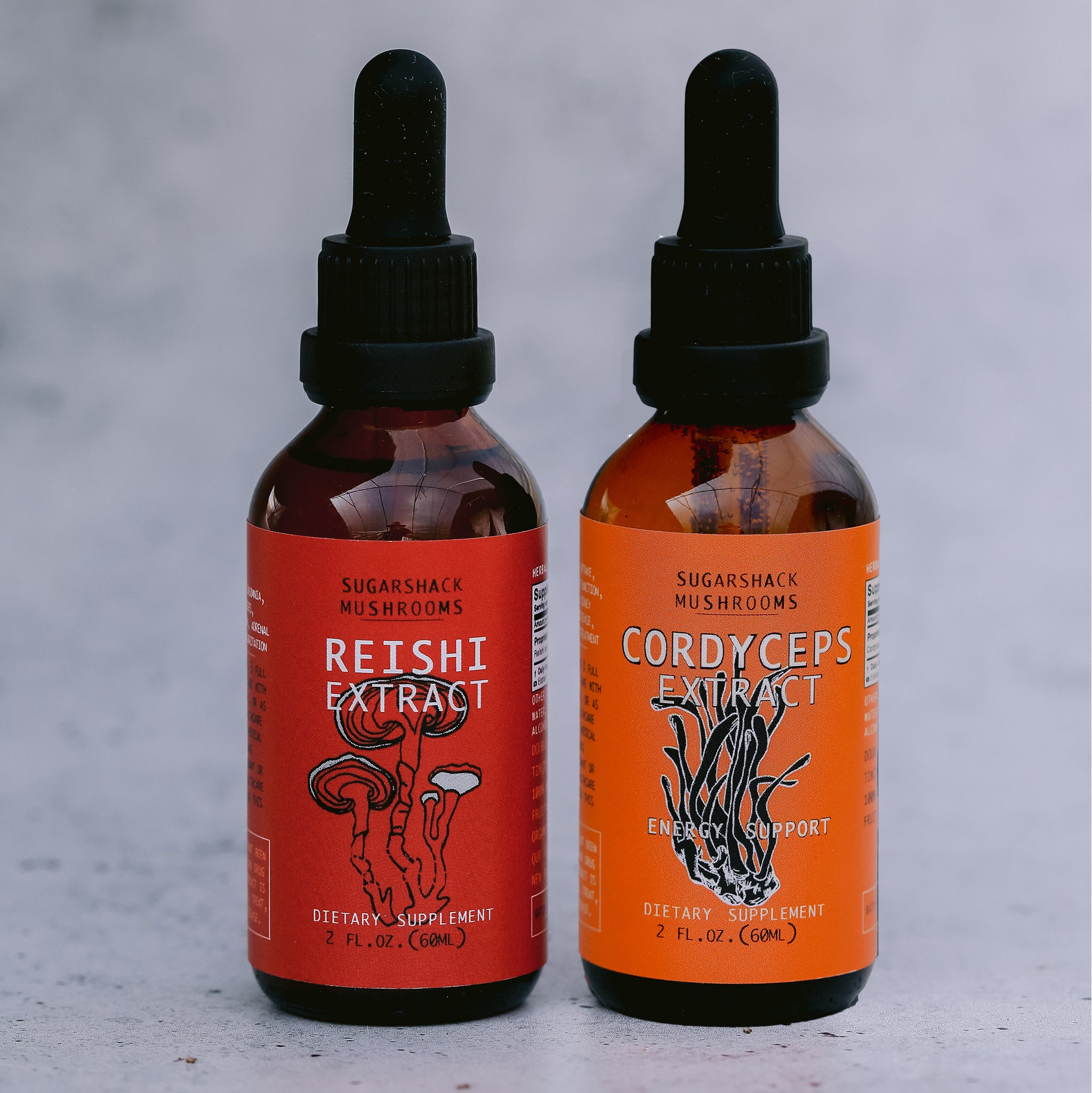 Energy and Rest Duo | Reishi & Cordyceps